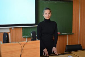 Prednáška D. Laciakovej (Foto: Iva Tomečková)