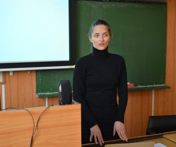 Prednáška D. Laciakovej (Foto: Iva Tomečková)